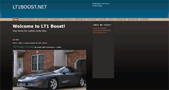 Desktop Screenshot of lt1boost.net